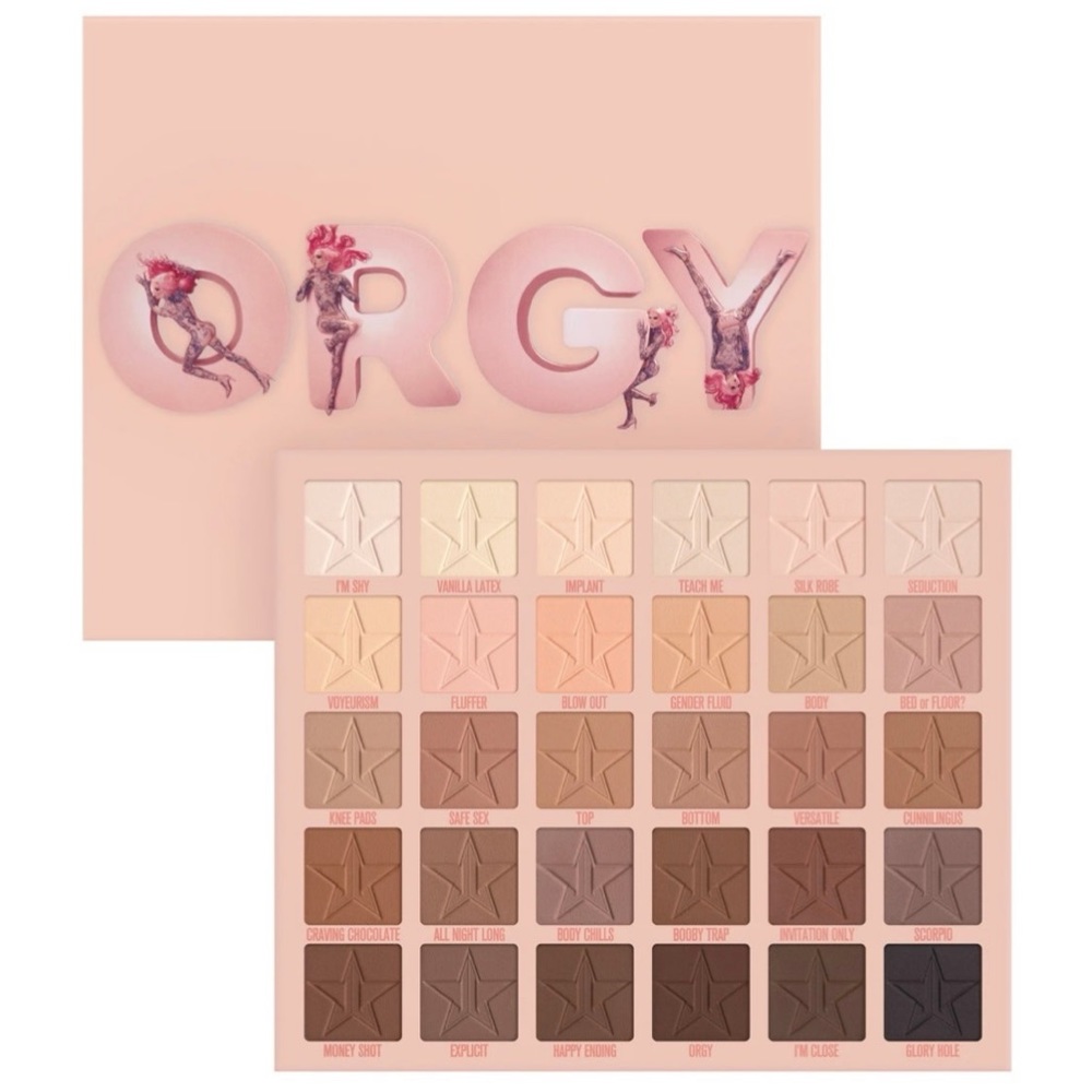 Jeffree Star Org* palette *Never been used* Open with no box!
